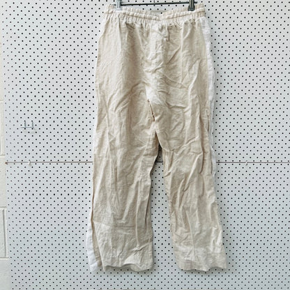 STELLA CLAIRE / linen pants / M / made in nz (3906373408567515028)