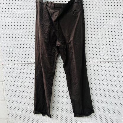 vintage / pleat front mens pants / wool / s/m (3906373484800950759)