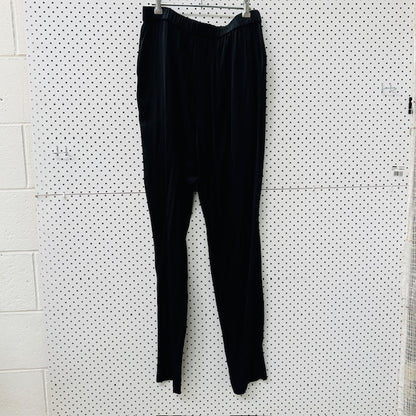 RORY WILLIAM DOCHERTY / silk pants / 14 / made in nz (3906373540811180588)