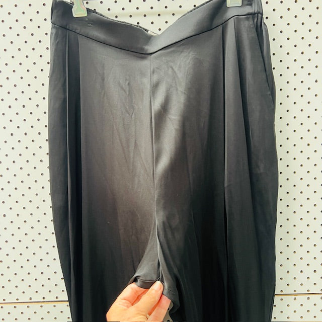 RORY WILLIAM DOCHERTY / silk pants / 14 / made in nz (3906373544115698840)