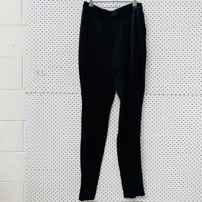 RORY WILLIAM DOCHERTY / silk pants / 14 / made in nz (3906373548864617796)