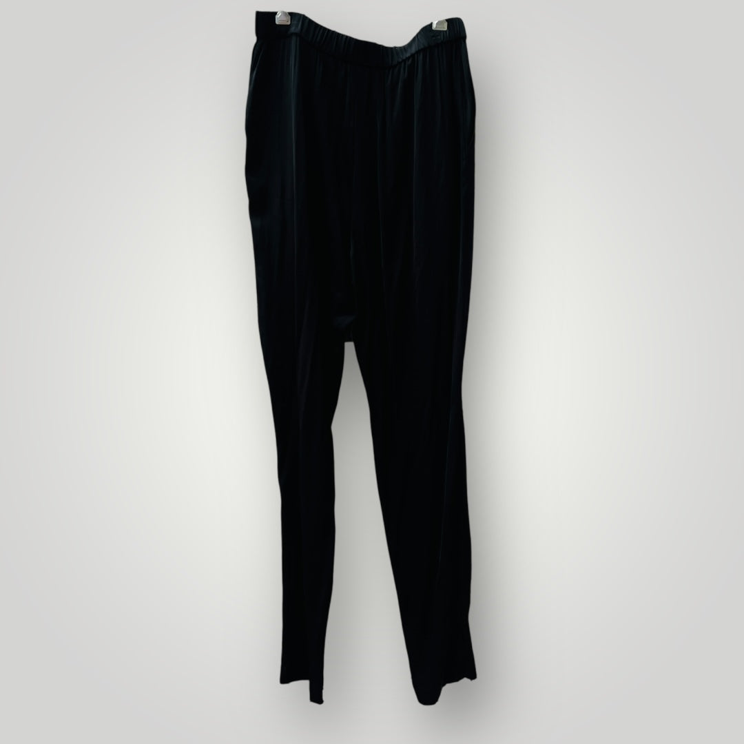RORY WILLIAM DOCHERTY / silk pants / 14 / made in nz (3906373953939299365)