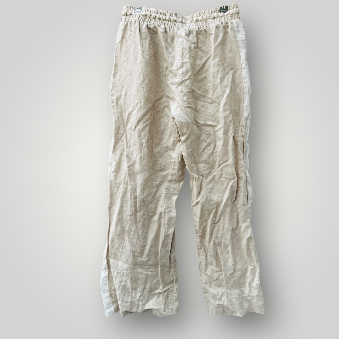 STELLA CLAIRE / linen pants / M / made in nz (3906373999462297590)