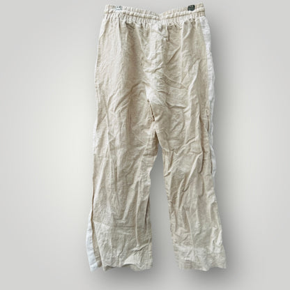 STELLA CLAIRE / linen pants / M / made in nz (3906373999462297590)