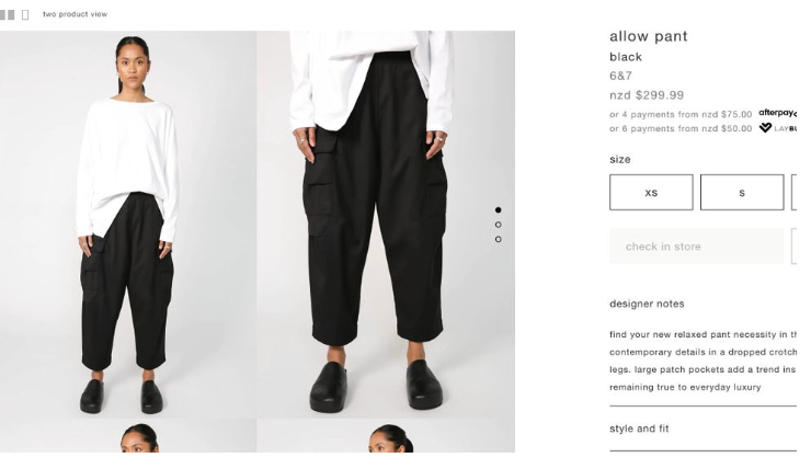 MOOCHI / allow pants / M / $299rrp (3906452959748568395)