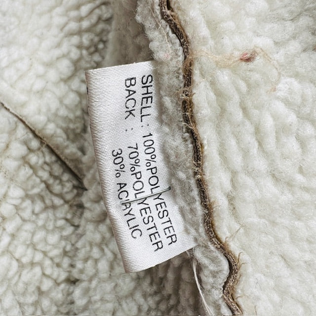 Y2k vintage / faux shearling jacket / M one 11 / 12 (3906717016174807769)