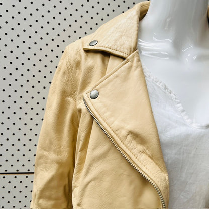 Muubaa / Indus Stone Leather Biker / $1000rrp (3906717051409122993)