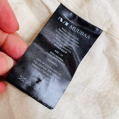 Muubaa / Indus Stone Leather Biker / $1000rrp (3906717055911190717)