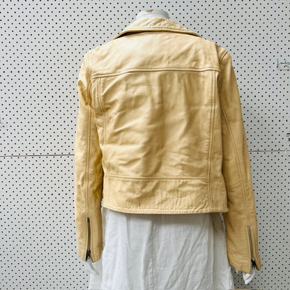 Muubaa / Indus Stone Leather Biker / $1000rrp (3906717058922871213)