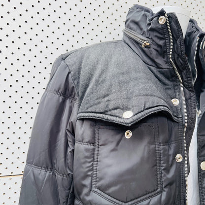 DIESEL / padded jacket with feature buttons and zips / XL (3906717060334056125)