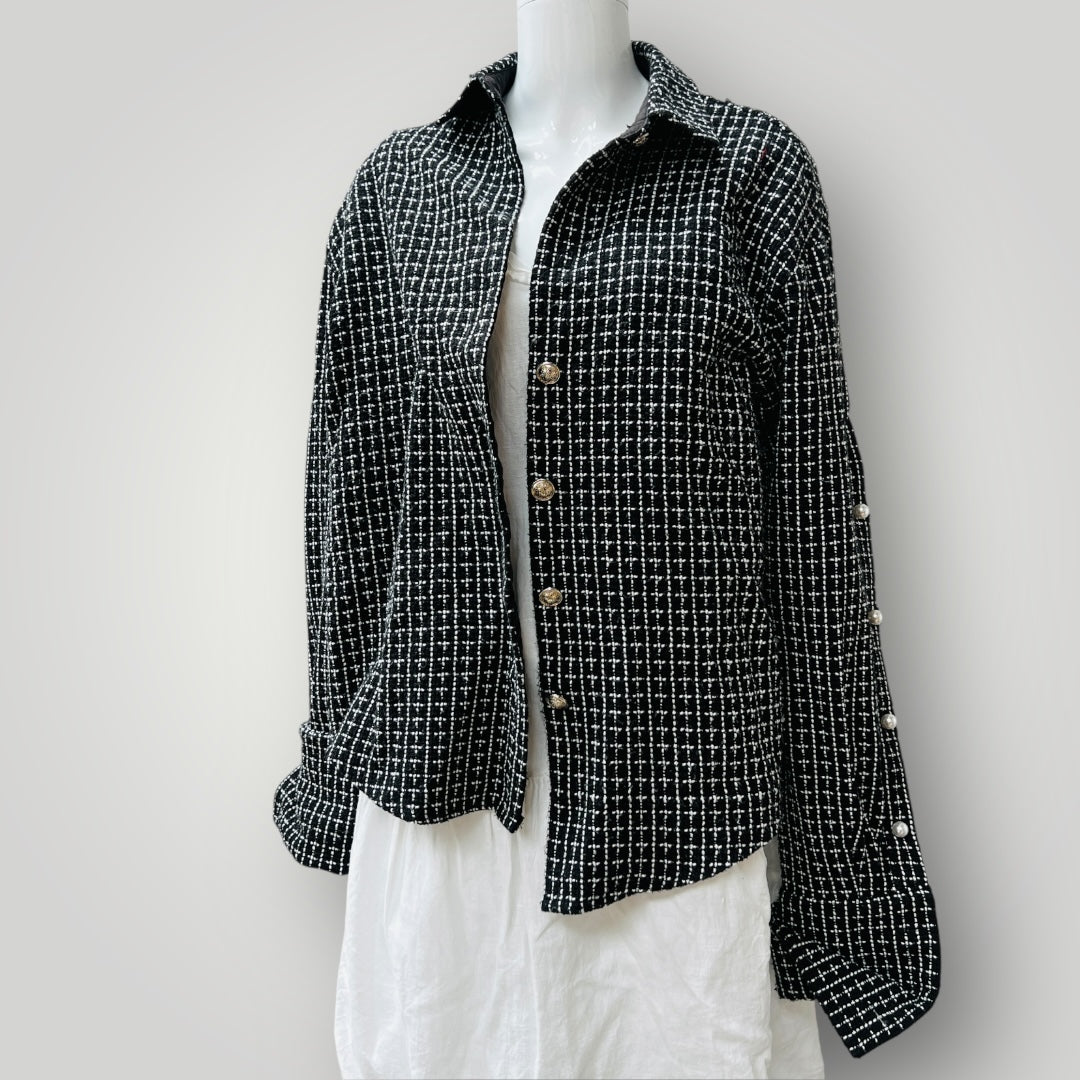 Déesse Sicile Design Studio / Chanel-style jacket / M/L (3906717262889104363)
