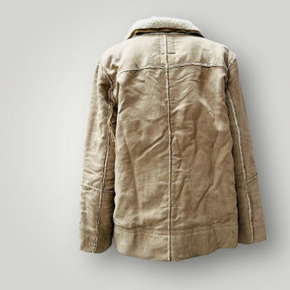 Y2k vintage / faux shearling jacket / M one 11 / 12 (3906717295413538991)