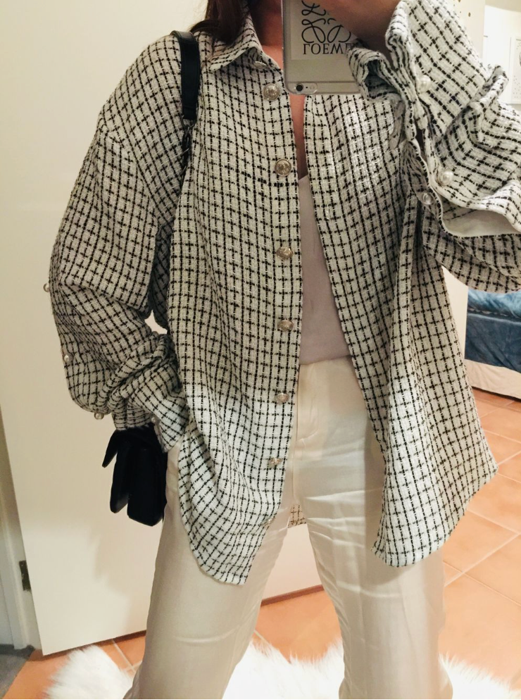 Déesse Sicile Design Studio / Chanel-style jacket / M/L (3906794837994679163)