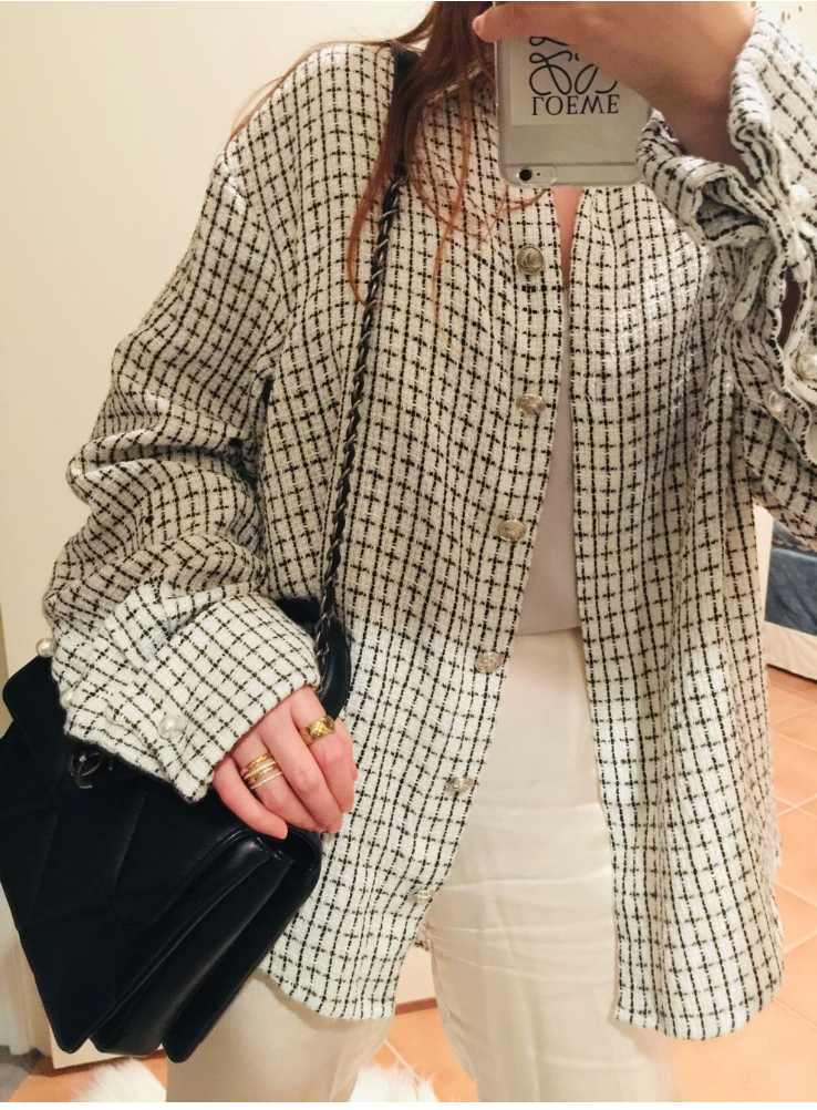 Déesse Sicile Design Studio / Chanel-style jacket / M/L (3906794840918647742)