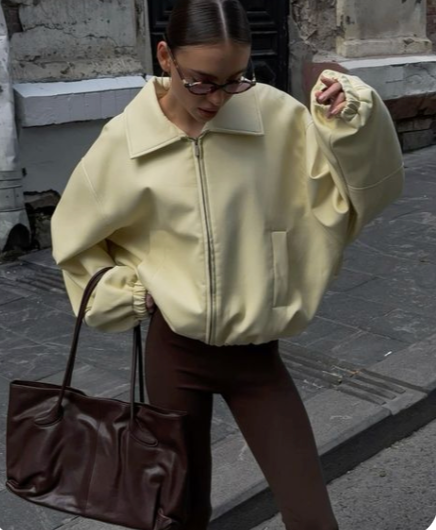 Muubaa / Indus Stone Leather Biker / $1000rrp (3906806948410565851)