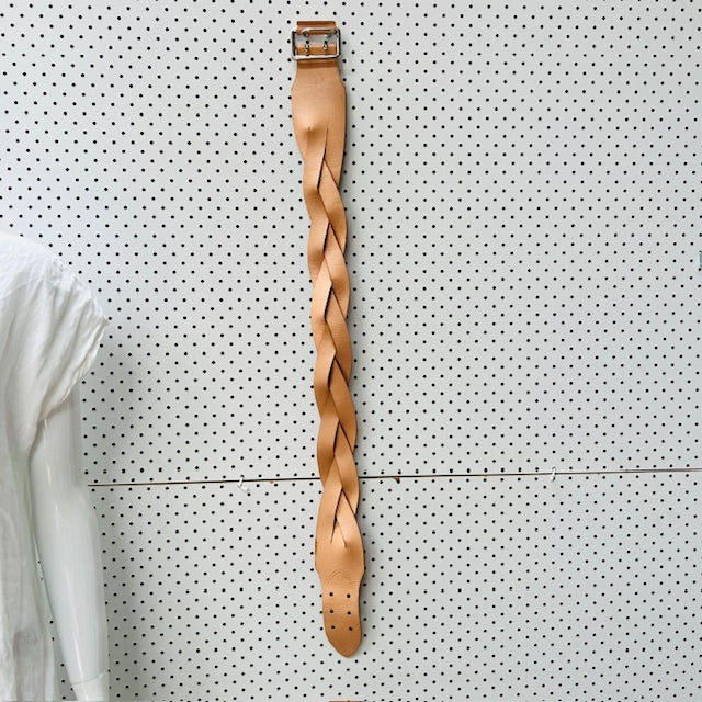COUNTRY ROAD / braided leather belt / m (3906882825588699470)