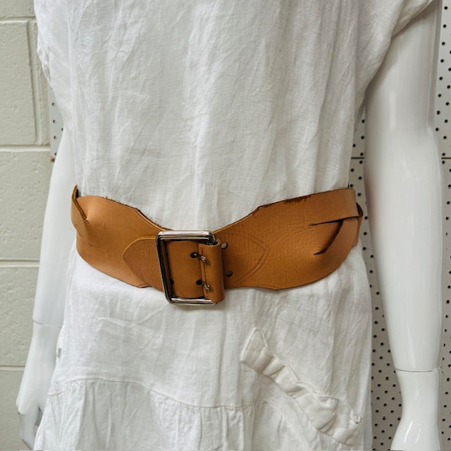 COUNTRY ROAD / braided leather belt / m (3906882830690667379)