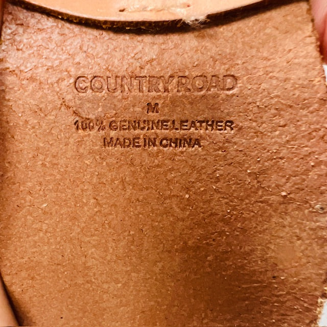 COUNTRY ROAD / braided leather belt / m (3906882835876406037)