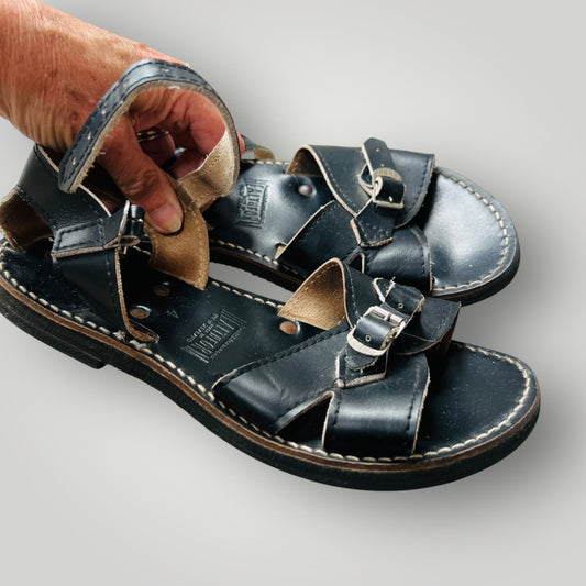 1980s nz vintage / HEALTHFORM / roman sandals / 4 / made in nz (3906883622067613821)