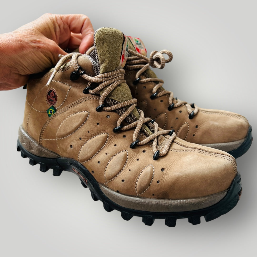 MACBOOT / leather hiking boots / 40 (3906883626186845869)