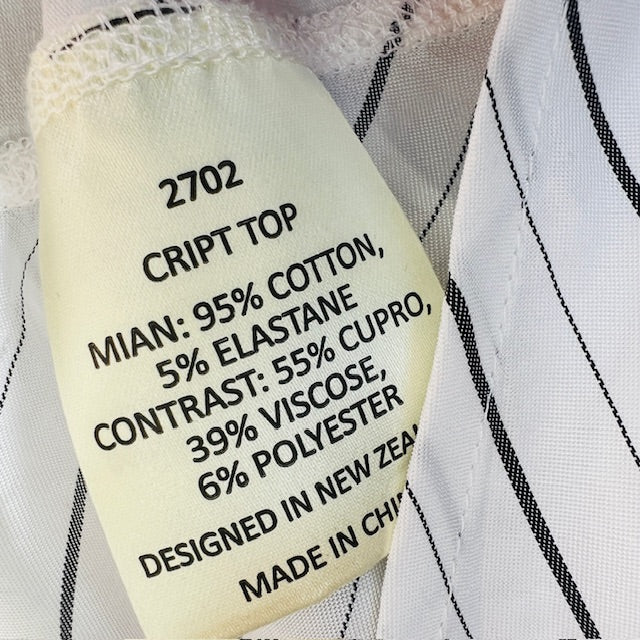 LANIA THE LABEL / white top with gorgeous details / s (3906984364447005276)