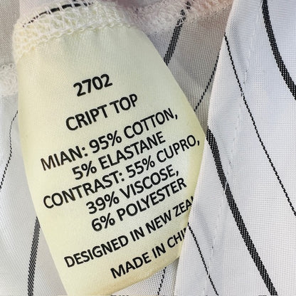 LANIA THE LABEL / white top with gorgeous details / s (3906984364447005276)