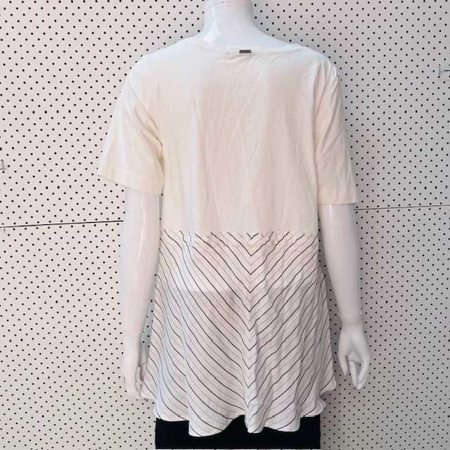LANIA THE LABEL / white top with gorgeous details / s (3906984369089327133)