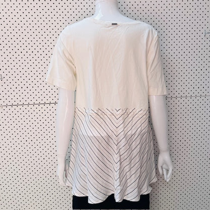 LANIA THE LABEL / white top with gorgeous details / s (3906984369089327133)