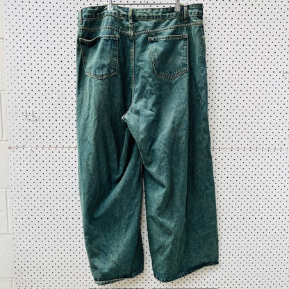 CIDER / wide legged baggy jeans / 1XL (3907128568015030760)