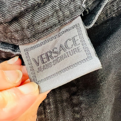 VERSACE / black jeans / 30 (3907128593989289662)