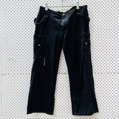 VERSACE / black jeans / 30 (3907128598933362552)