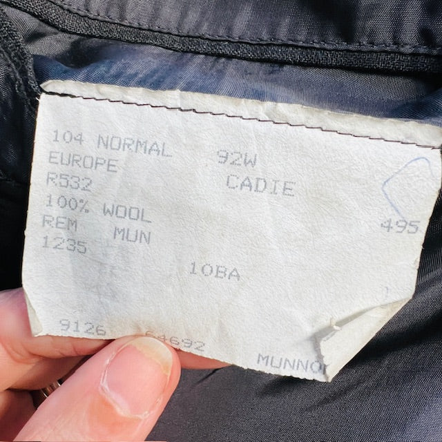 REMBRANDT / vintage MUNNS wool blazer / menswear / 104 (3907128629355121438)