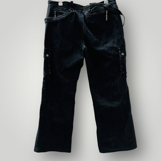 VERSACE / black jeans / 30 (3907128793762053873)