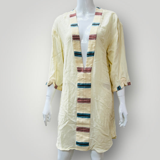 h&m studio 2016 / silk linen tunic / s (3907128816461989548)