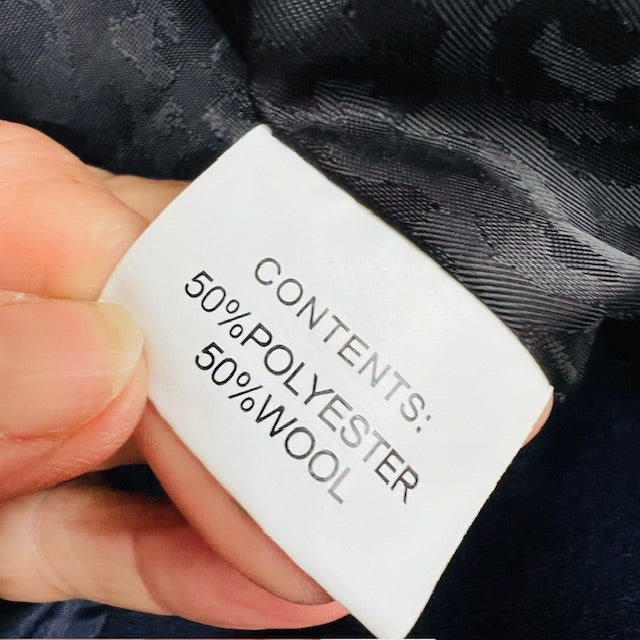 SEDUCE / green wool pea coat / 16 / designed in nz (3907495798127535077)