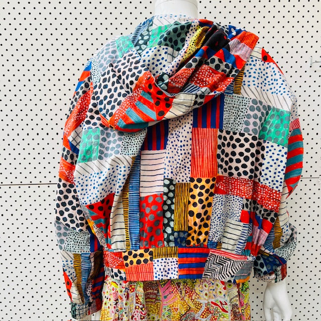 GORMAN x JULIA FLANAGAN / colourful bomber jacket / 10 (3907495841926022939)