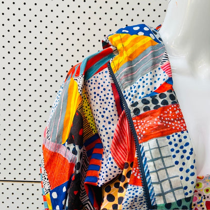 GORMAN x JULIA FLANAGAN / colourful bomber jacket / 10 (3907495843741939669)