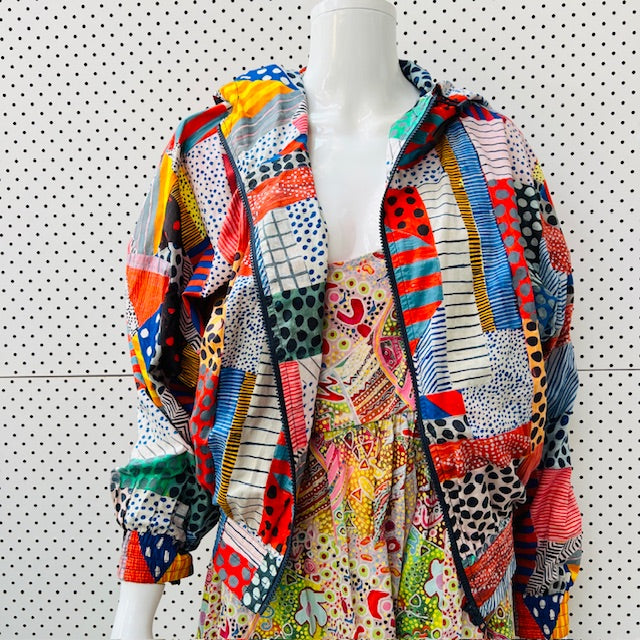 GORMAN x JULIA FLANAGAN / colourful bomber jacket / 10 (3907495845607261789)