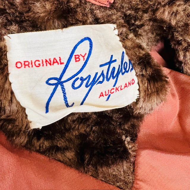 1960s nz vintage / ROYSTYLES / faux fur jacket / s (3907495876485892621)