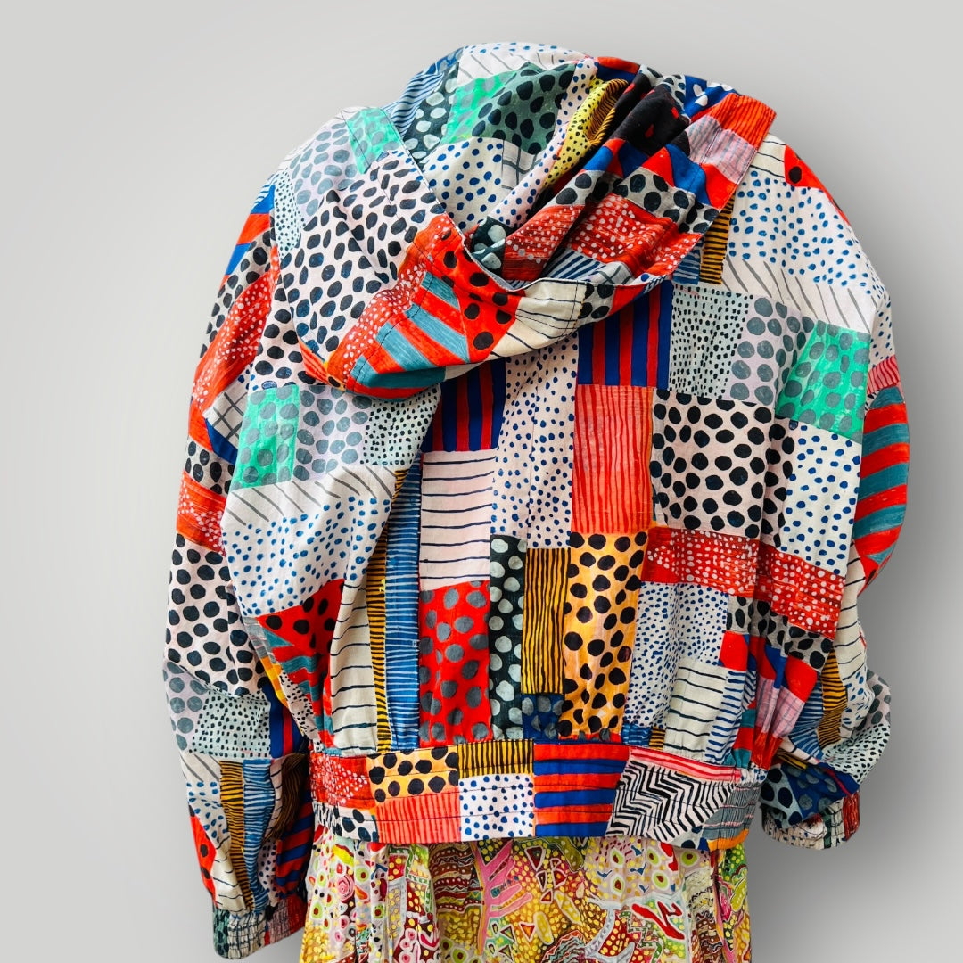 GORMAN x JULIA FLANAGAN / colourful bomber jacket / 10 (3907496133798358280)