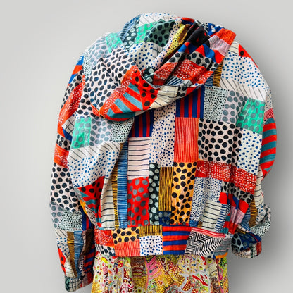 GORMAN x JULIA FLANAGAN / colourful bomber jacket / 10 (3907496133798358280)