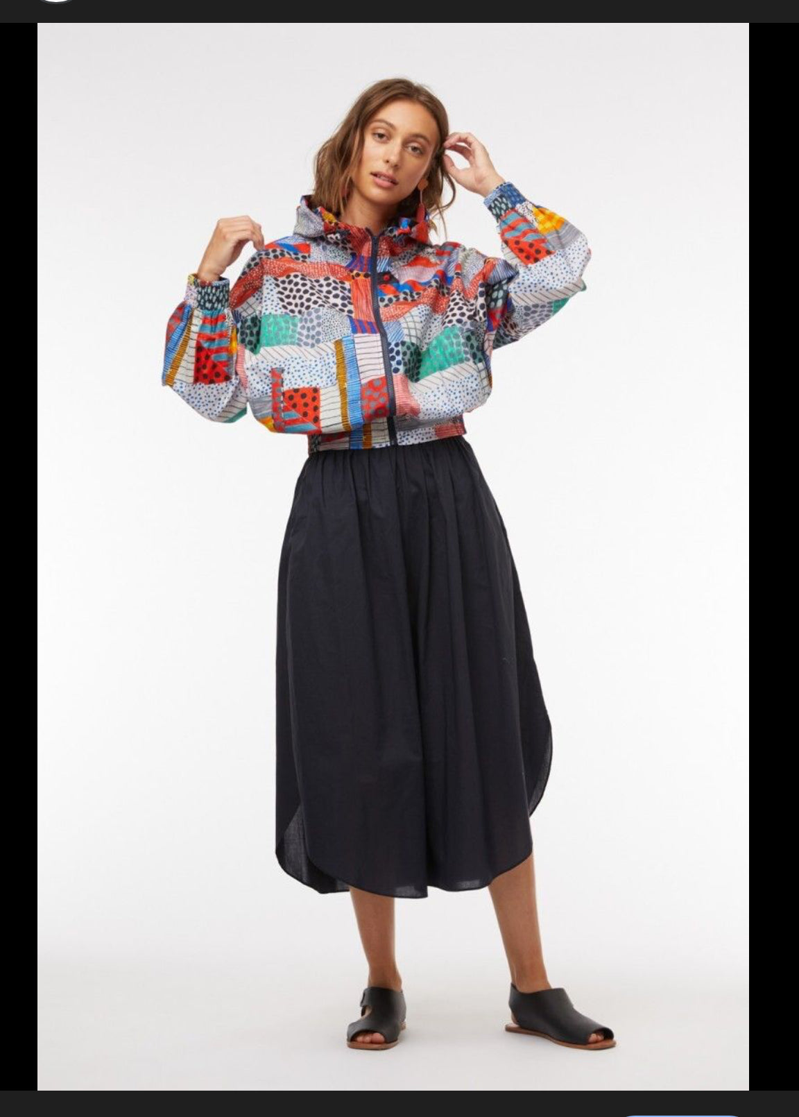 GORMAN x JULIA FLANAGAN / colourful bomber jacket / 10 (3907518287588872861)