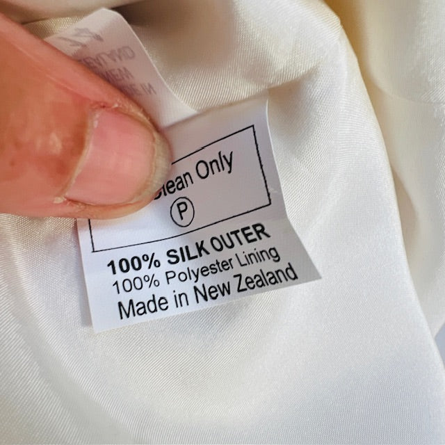 SMITH + BOSTON / silk tank / 14 / made in nz (3907568533907611310)