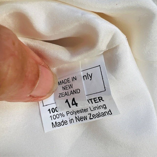 SMITH + BOSTON / silk tank / 14 / made in nz (3907568535313019132)