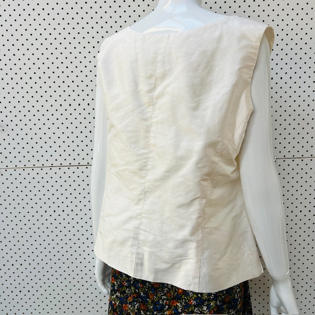 SMITH + BOSTON / silk tank / 14 / made in nz (3907568538027587246)