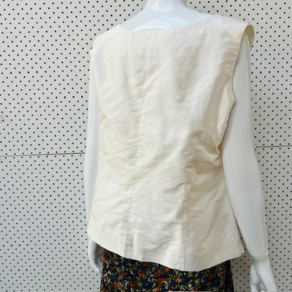 SMITH + BOSTON / silk tank / 14 / made in nz (3907568538027587246)