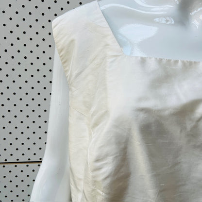 SMITH + BOSTON / silk tank / 14 / made in nz (3907568539375132867)