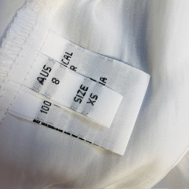 MELA PURDIE / sleeveless slinky white blouse / s (3907568624866806269)