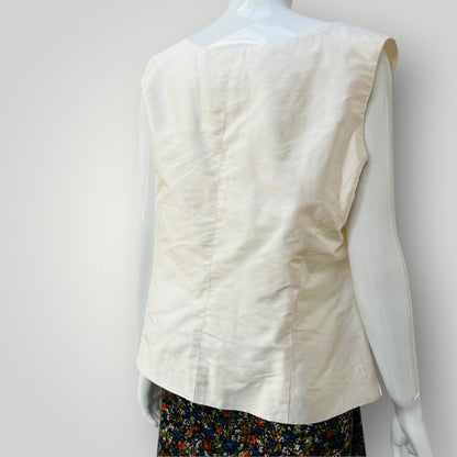 SMITH + BOSTON / silk tank / 14 / made in nz (3907569714037279119)