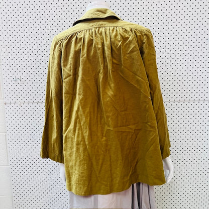 KAREN WALKER / green jacket / s / made in nz (3907770886321392925)